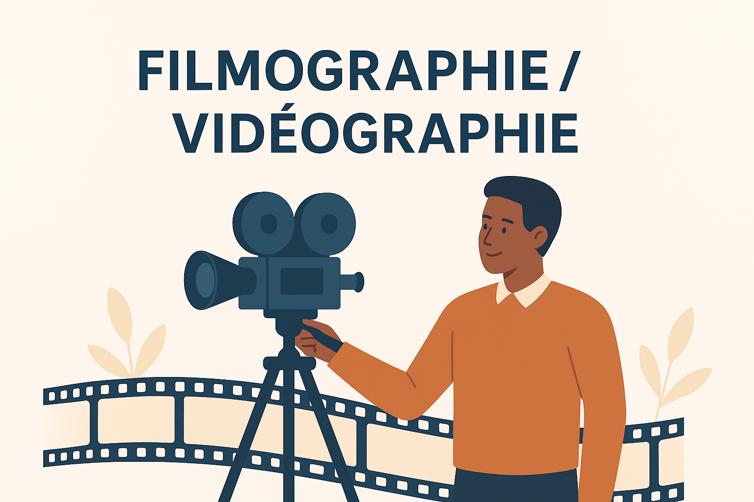 FILMOGRAPHIE / VIDÉOGRAPHIE