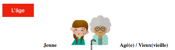 Personnes de différents âges